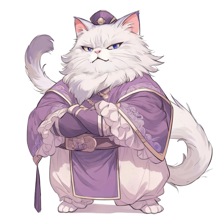 Cunning Blue Cat Vinyl Car Decal Sticker – Waterproof & UV-Resistant 8"