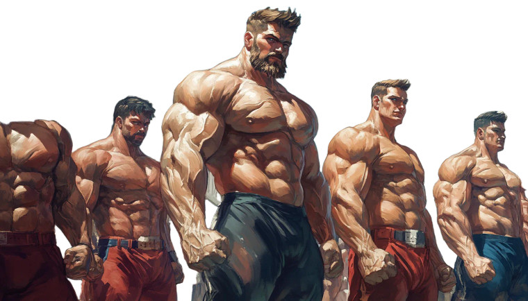 Body Building Tournament Vinyl Car Decal Sticker – Waterproof & UV-Resistant 8"