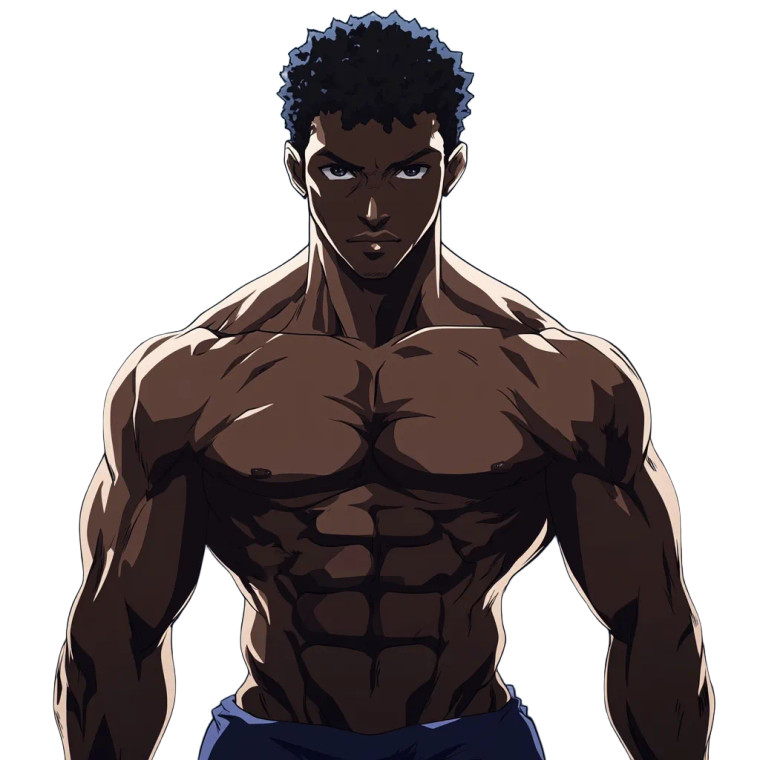 Heroic Anime Shonen V3 Vinyl Car Decal Sticker – Waterproof & UV-Resistant 8"