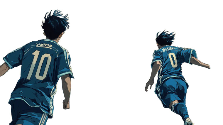 Futuristic Soccer Leap Vinyl Car Decal Sticker – Waterproof & UV-Resistant 8"