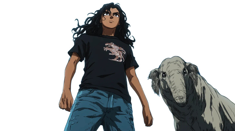 Intense Anime Boy Vinyl Car Decal Sticker – Waterproof & UV-Resistant 8"