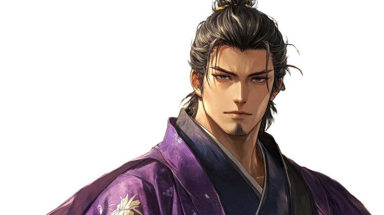 Fearless Anime Samurai Vinyl Car Decal Sticker – Waterproof & UV-Resistant 8"