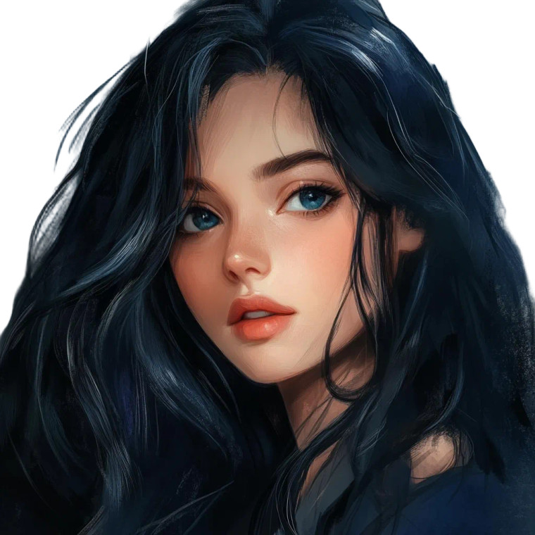 Girl V16 Vinyl Car Decal Sticker – Waterproof & UV-Resistant 8"