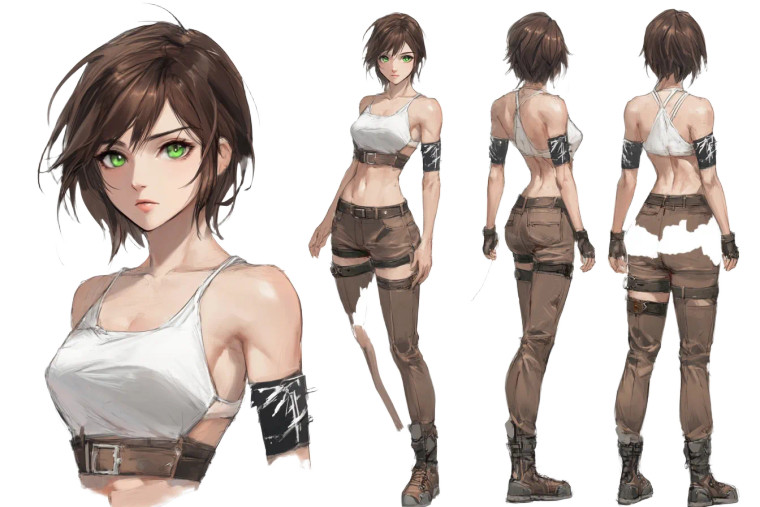 Boyish Woman Turnaround Vinyl Car Decal Sticker – Waterproof & UV-Resistant 8" Boyish Woman Turnaround Vinyl Car Decal Sticker – Waterproof & UV-Resistant 8"