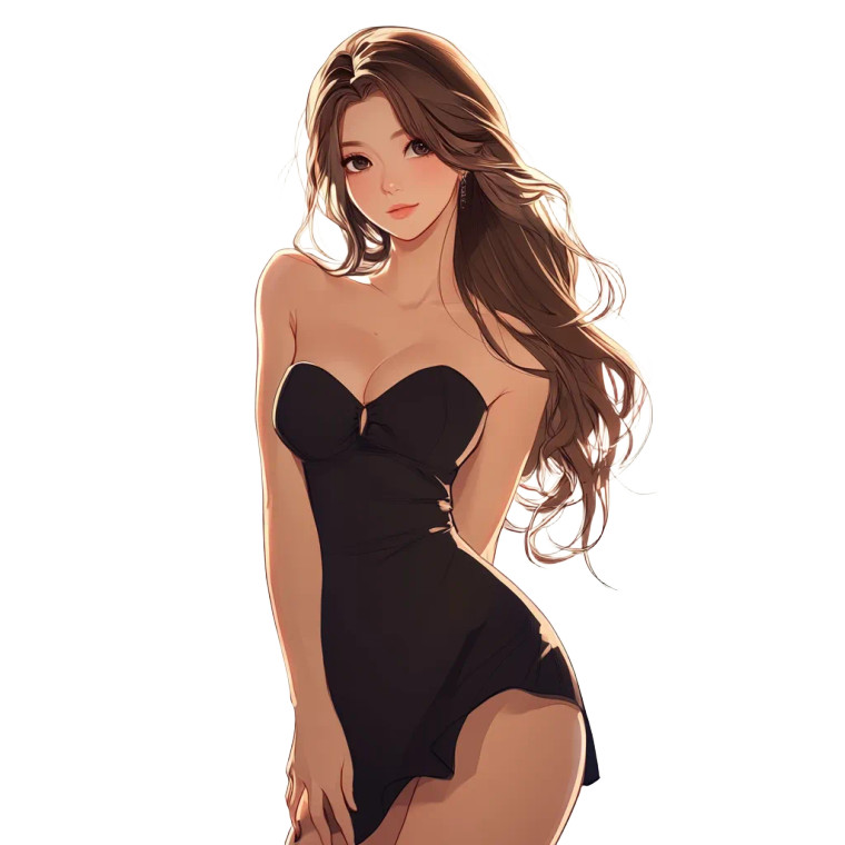 Anime Date Night Vinyl Car Decal Sticker – Waterproof & UV-Resistant 8"