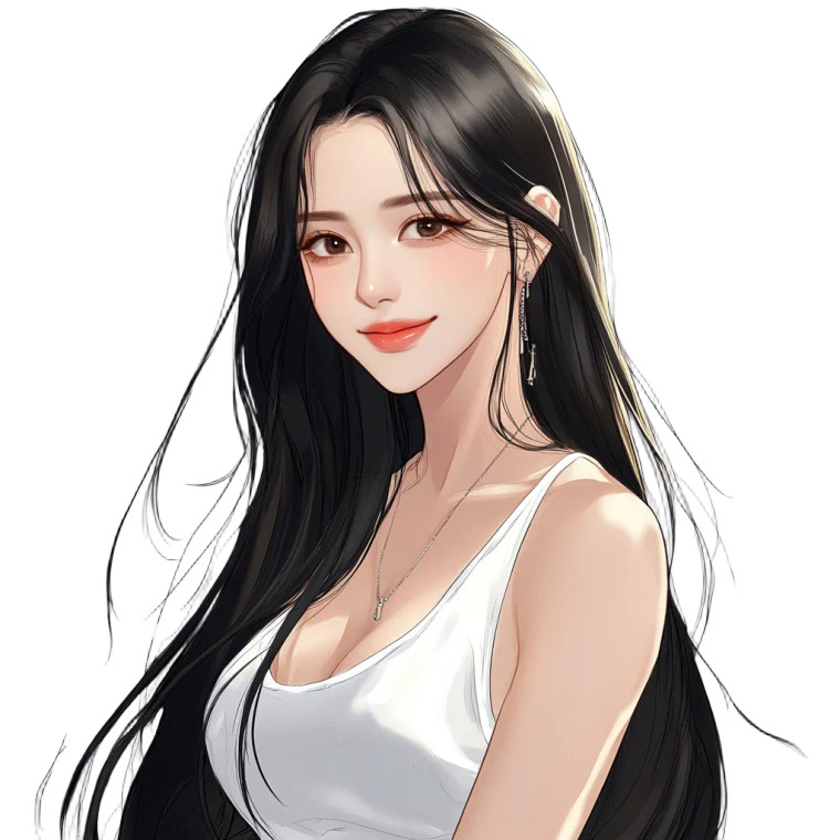 Junny Portrait Vinyl Car Decal Sticker – Waterproof & UV-Resistant 8"