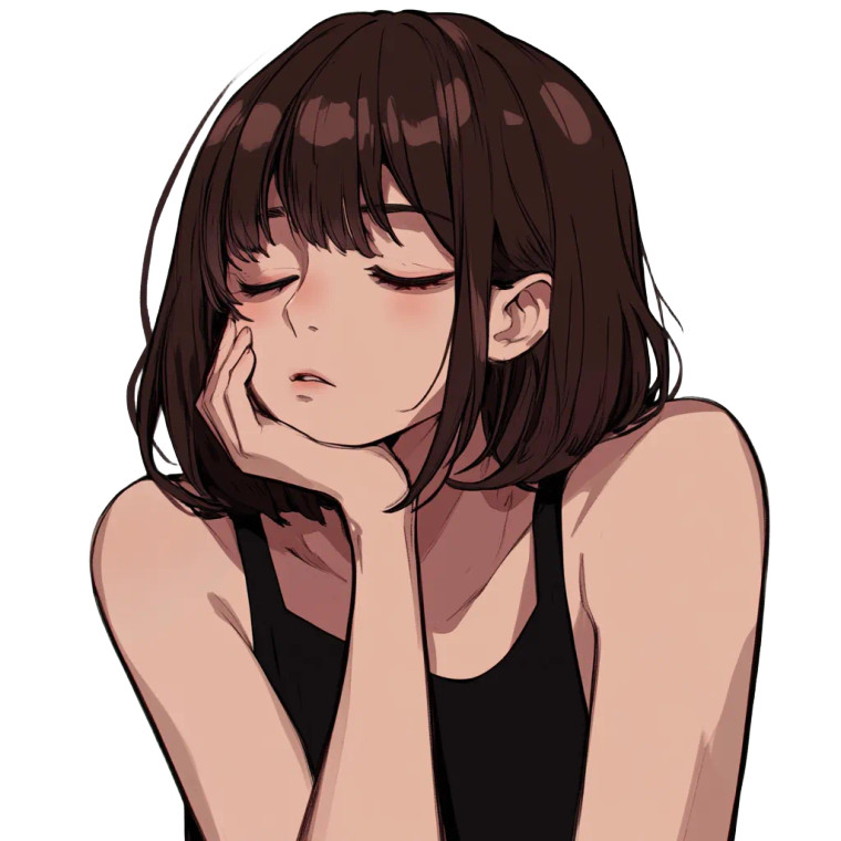 Creepy Anime Woman Vinyl Car Decal Sticker – Waterproof & UV-Resistant 8" Creepy Anime Woman Vinyl Car Decal Sticker – Waterproof & UV-Resistant 8"