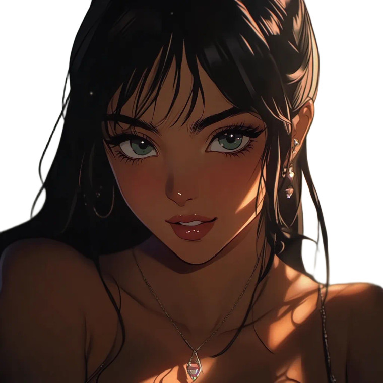 Anime Bikini Woman Vinyl Car Decal Sticker – Waterproof & UV-Resistant 8"