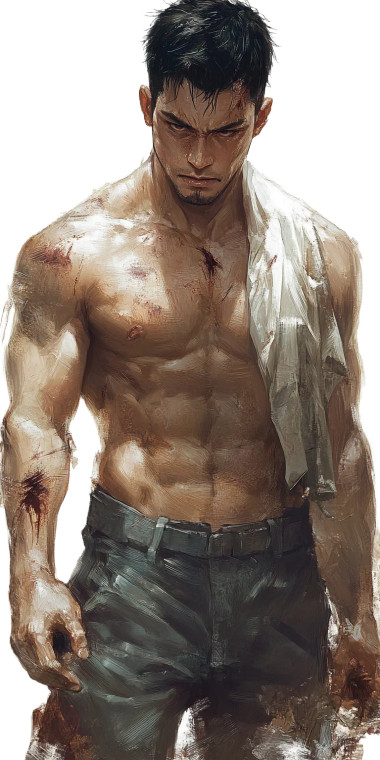 Vintage Villain Portrait Vinyl Car Decal Sticker – Waterproof & UV-Resistant 8"