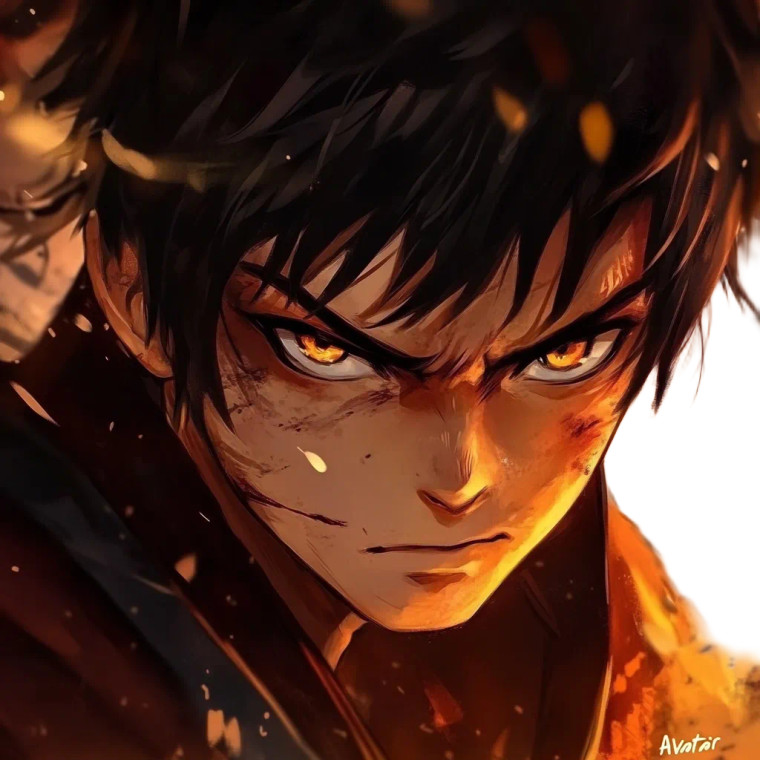 Zuko Avatar Vinyl Car Decal Sticker – Waterproof & UV-Resistant 8"