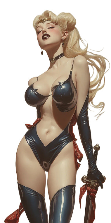 Sailor Moon Cosplay Vinyl Car Decal Sticker – Waterproof & UV-Resistant 8"