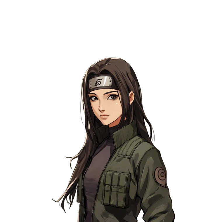 Friendly Konoha Ninja Vinyl Car Decal Sticker – Waterproof & UV-Resistant 8"