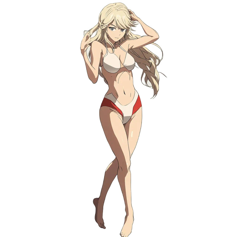 Kazehana Swim Coach Vinyl Car Decal Sticker – Waterproof & UV-Resistant 8"