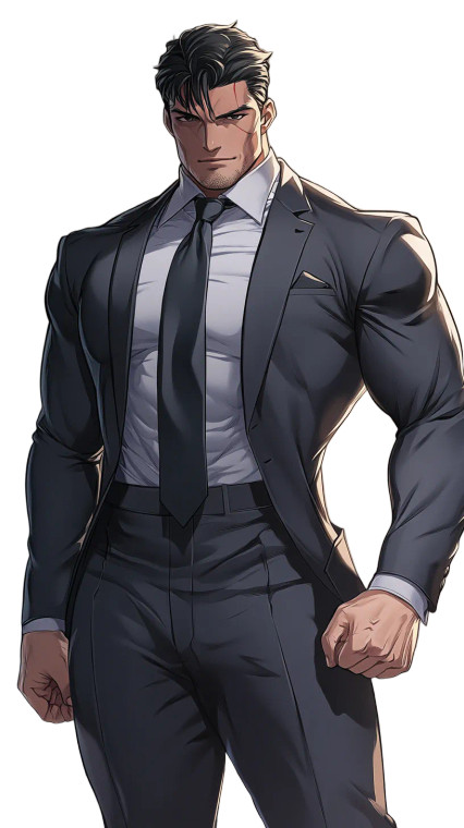 Villainous Ceo Bodybuilder Vinyl Car Decal Sticker – Waterproof & UV-Resistant 8"