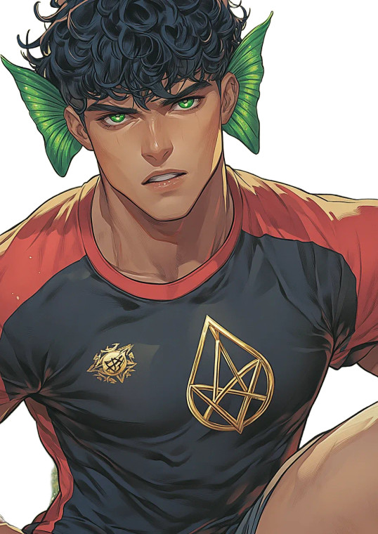 Aquatic Soccer Player Vinyl Car Decal Sticker – Waterproof & UV-Resistant 8"