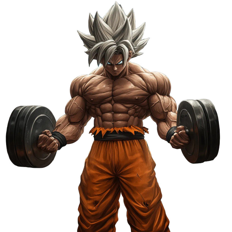 Goku Super Skirtjin Vinyl Car Decal Sticker – Waterproof & UV-Resistant 8"