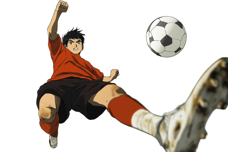 Soccer Kick Moment Vinyl Car Decal Sticker – Waterproof & UV-Resistant 8"