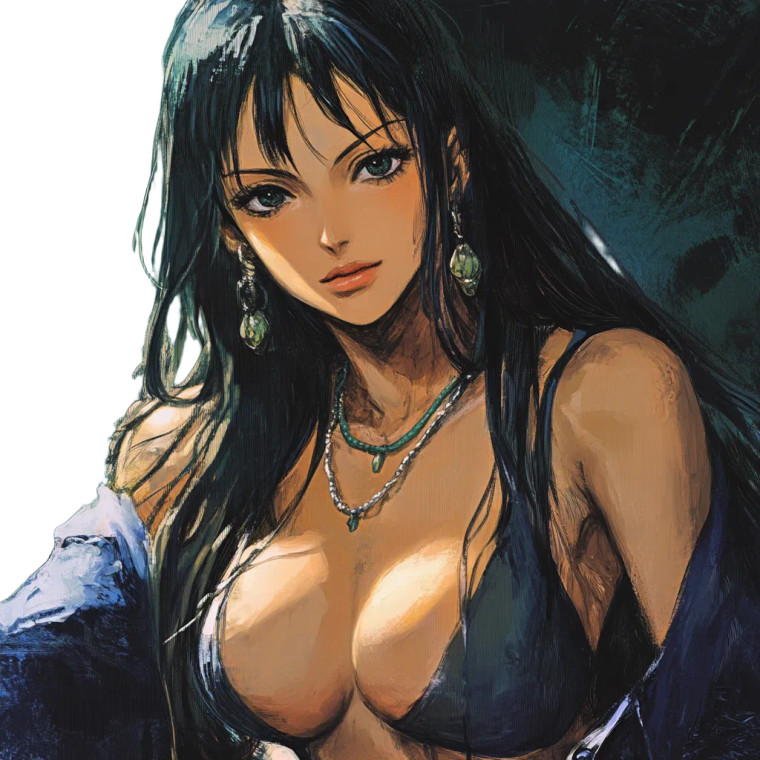 Nico Robin V2 Vinyl Car Decal Sticker – Waterproof & UV-Resistant 8"