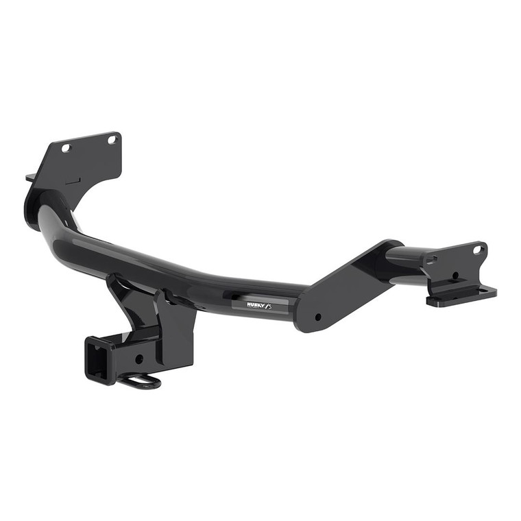 Custom Fit Round Tube Trailer Hitch 2020-2022 Hyundai Palisade | Black Powder Coated Class III