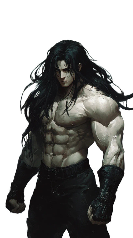 Anime Body Builder V2 Vinyl Car Decal Sticker – Waterproof & UV-Resistant 8"