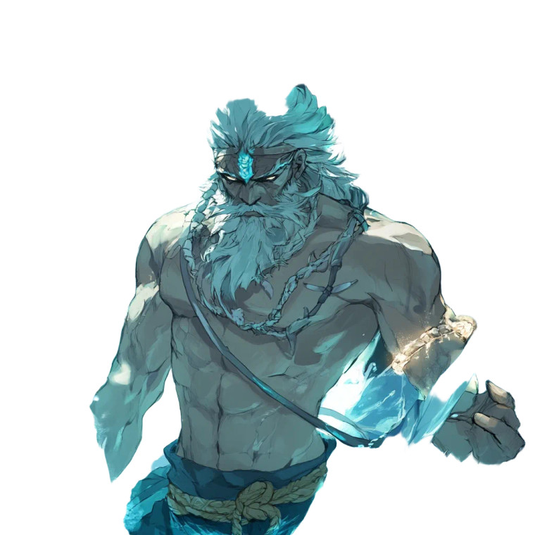 Water King Vinyl Car Decal Sticker – Waterproof & UV-Resistant 8"