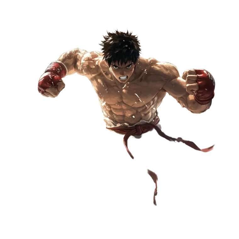 Focused Fighter V2 Vinyl Car Decal Sticker – Waterproof & UV-Resistant 8"