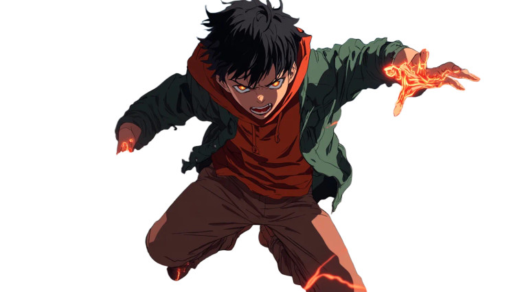 Enraged Energy Wielder Vinyl Car Decal Sticker – Waterproof & UV-Resistant 8"