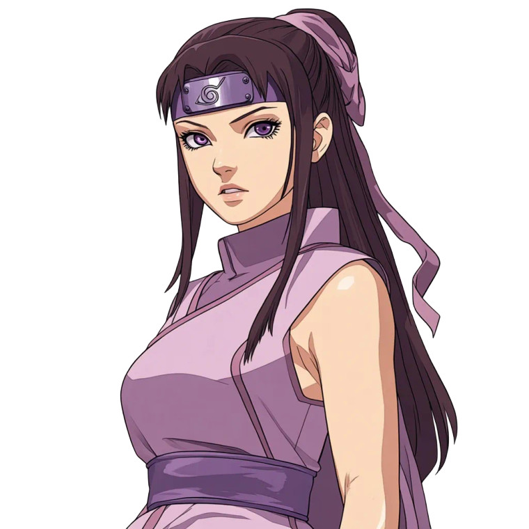 Hyuga Princess Vinyl Car Decal Sticker – Waterproof & UV-Resistant 8"