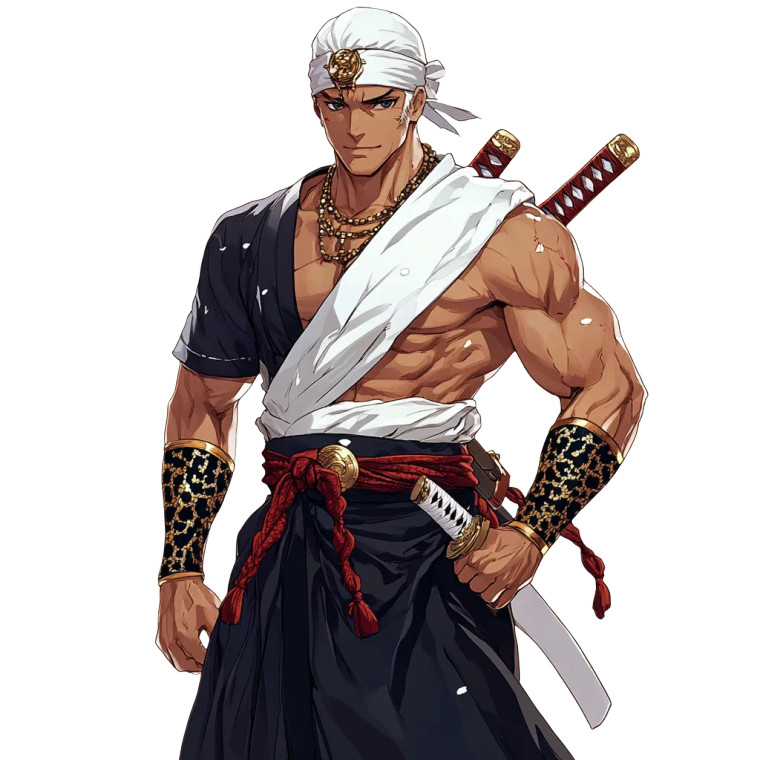 Shinobi Warrior V2 Vinyl Car Decal Sticker – Waterproof & UV-Resistant 8"