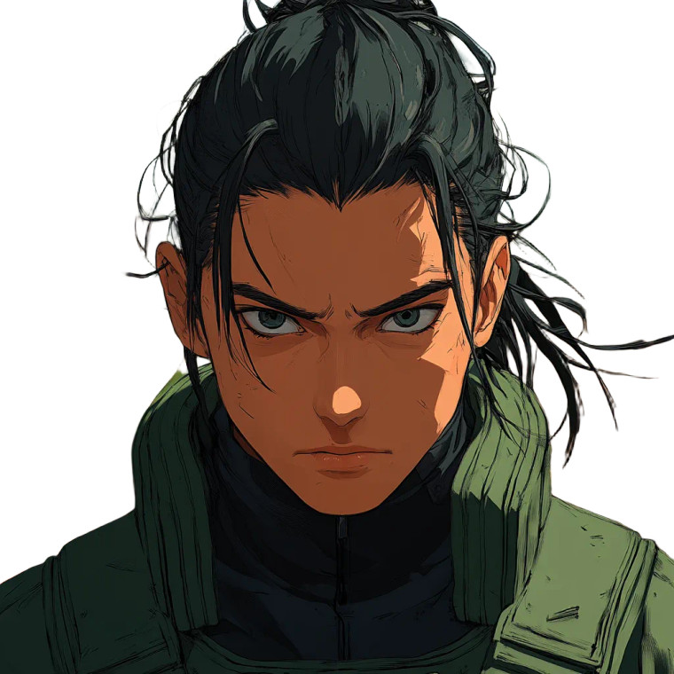 Shikamaru Nara Wallpaper Vinyl Car Decal Sticker – Waterproof & UV-Resistant 8"