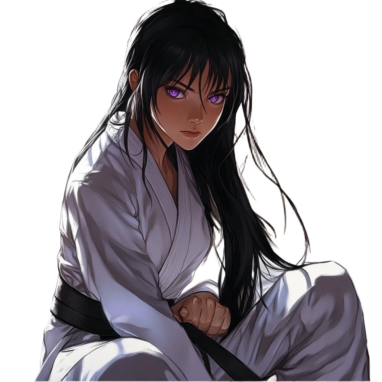 Anime Dojo Warrior V2 Vinyl Car Decal Sticker – Waterproof & UV-Resistant 8"