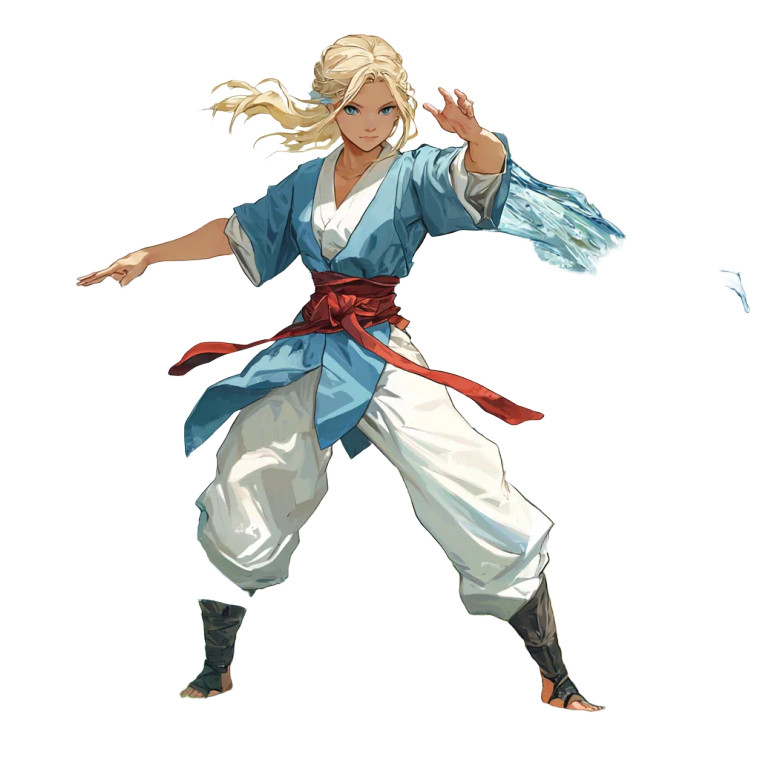 Water Magic Girl Vinyl Car Decal Sticker – Waterproof & UV-Resistant 8"