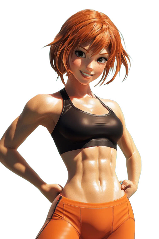 Dynamic Anime Athlete Vinyl Car Decal Sticker – Waterproof & UV-Resistant 8"