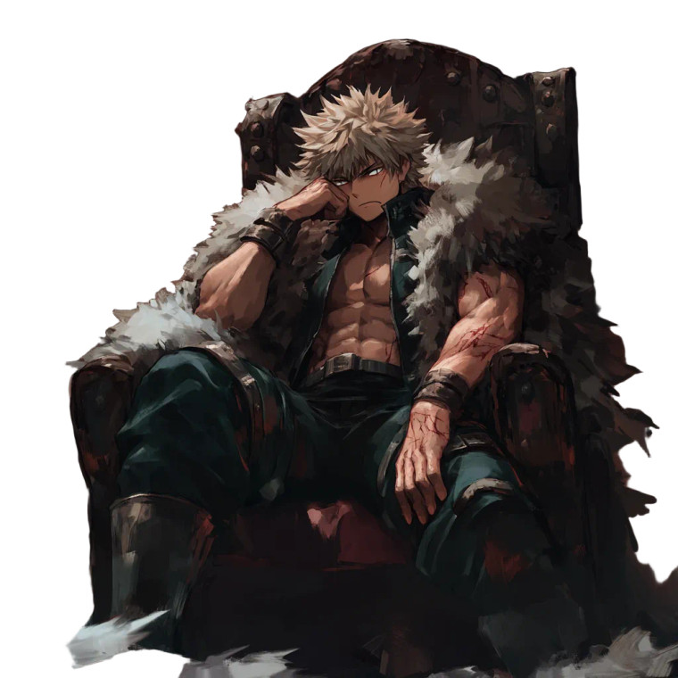 Dragon King Bakugo Vinyl Car Decal Sticker – Waterproof & UV-Resistant 8"