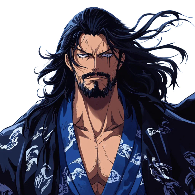 One Piece Portrait Vinyl Car Decal Sticker – Waterproof & UV-Resistant 8"