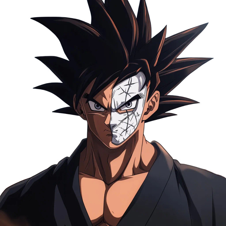 Goku'S Bankai Vinyl Car Decal Sticker – Waterproof & UV-Resistant 8"