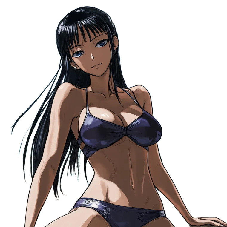 Nico Robin V3 Vinyl Car Decal Sticker – Waterproof & UV-Resistant 8"