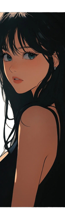 Anime Character Portrait V3 Vinyl Car Decal Sticker – Waterproof & UV-Resistant 8"