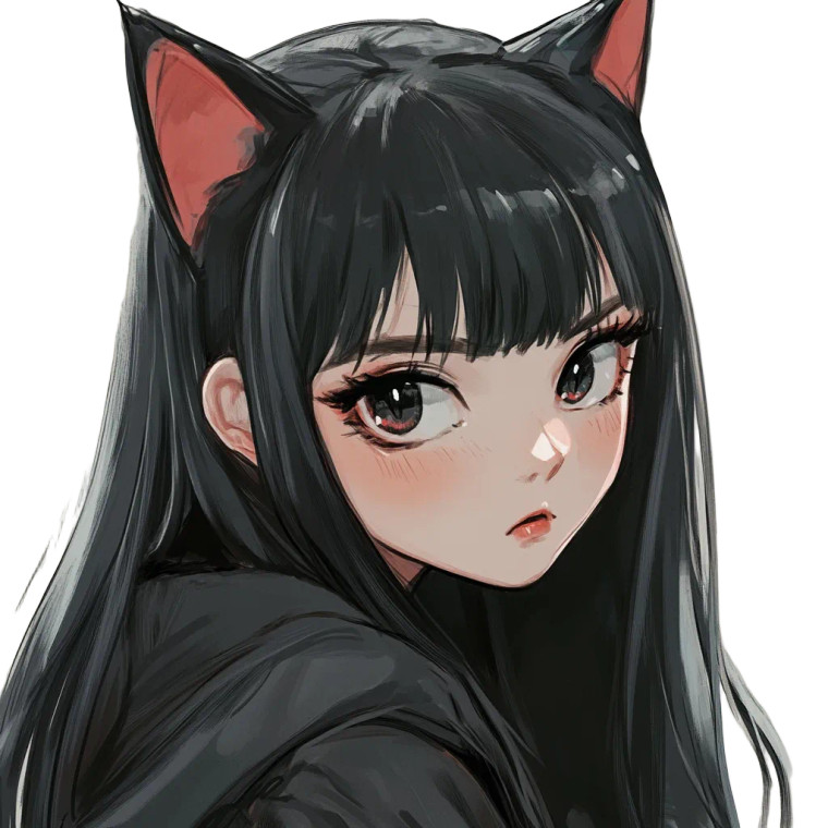 Komi Shouko Gigachad Vinyl Car Decal Sticker – Waterproof & UV-Resistant 8"