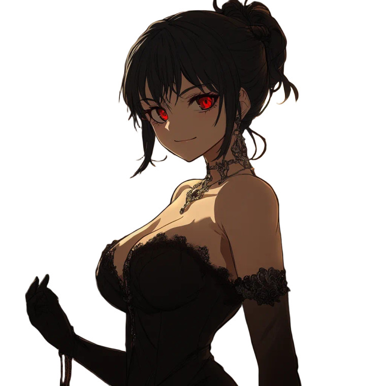 Aristocratic Waltz Dancer Vinyl Car Decal Sticker – Waterproof & UV-Resistant 8"