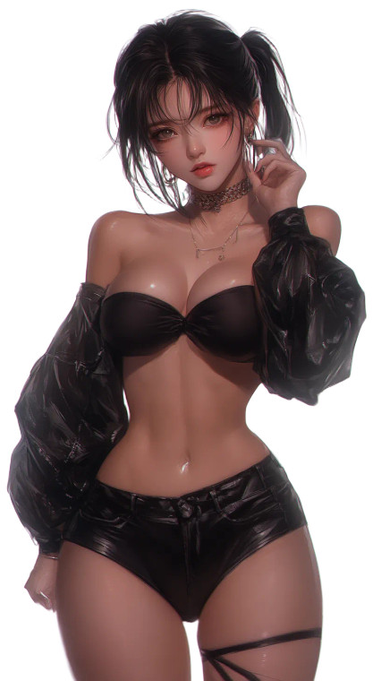 Standing Beauty V3 Vinyl Car Decal Sticker – Waterproof & UV-Resistant 8"