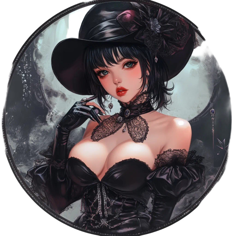 Cute Mistress Vinyl Car Decal Sticker – Waterproof & UV-Resistant 8"