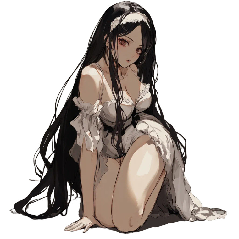 Pin Up Albedo V2 Vinyl Car Decal Sticker – Waterproof & UV-Resistant 8"