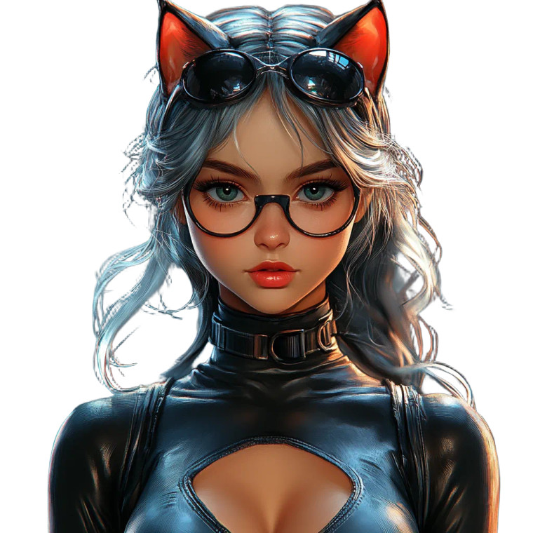 Cool Women'S Avatar Vinyl Car Decal Sticker – Waterproof & UV-Resistant 8"