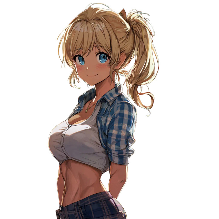 Anime Girl Classroom Vinyl Car Decal Sticker – Waterproof & UV-Resistant 8"