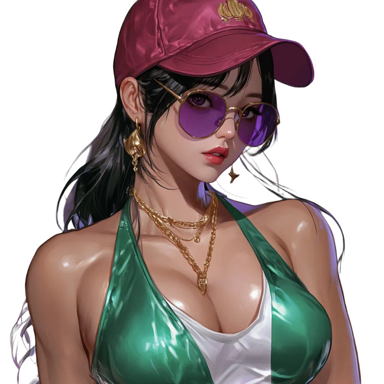 Luxury Korean Girl Vinyl Car Decal Sticker – Waterproof & UV-Resistant 8"