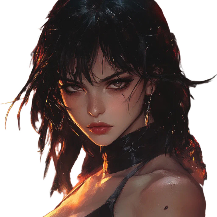 Anime Allure Vinyl Car Decal Sticker – Waterproof & UV-Resistant 8"