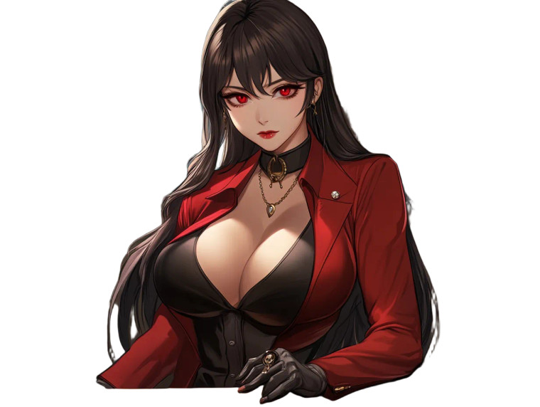 Detective Ruby Diamonds Vinyl Car Decal Sticker – Waterproof & UV-Resistant 8"