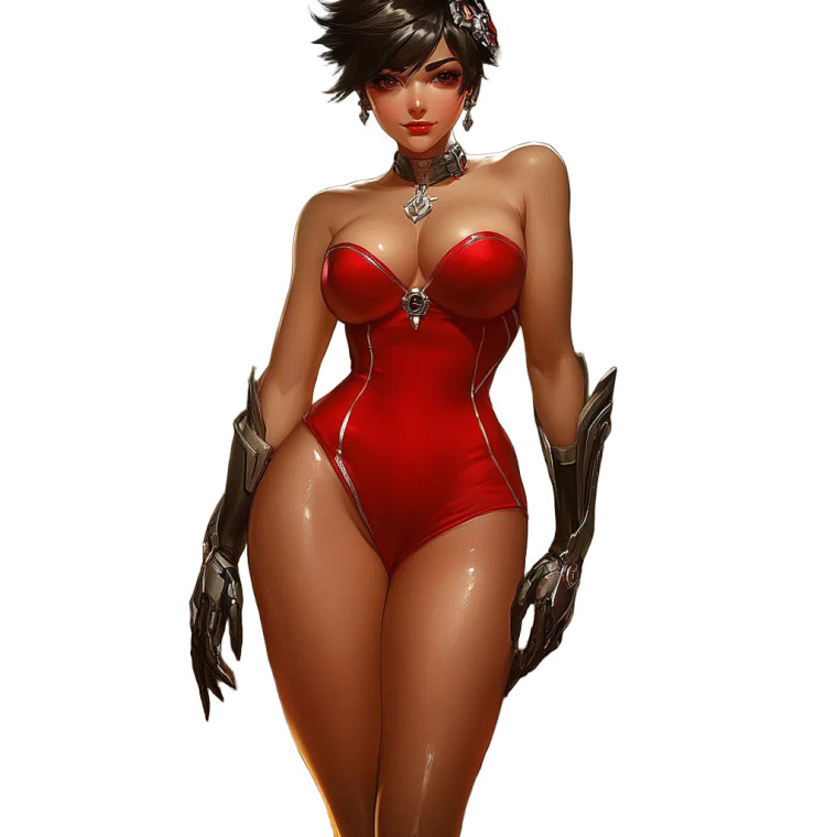 Overwatch Tracer V2 Vinyl Car Decal Sticker – Waterproof & UV-Resistant 8"