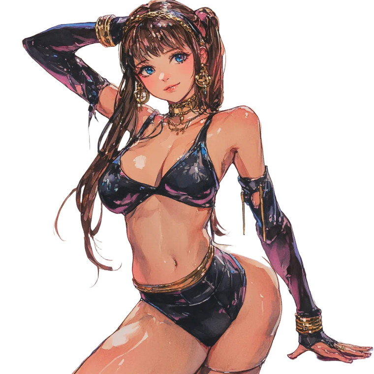 Anime Princess Leia V4 Vinyl Car Decal Sticker – Waterproof & UV-Resistant 8"